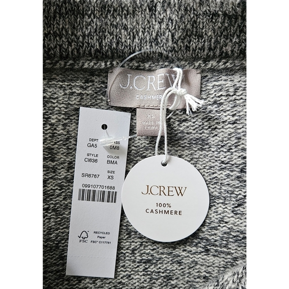 J. Crew Marled Cashmere Sweater-Skirt - Picture 9 of 9